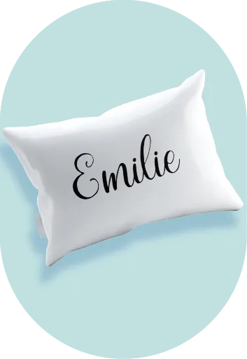 Funda de almohada personalizada